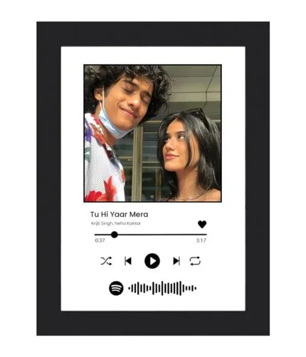 Fairus CUSTOMIZED Spotify Photo Frame (4x6 Inches)