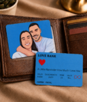 Illustration Love Bank Wallet Card